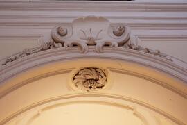 serie decorazioni di arco di navata