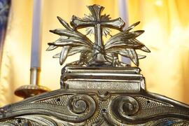 Elemento decorative di tabernacolo mobile