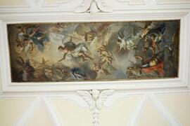 Cornice in stucco