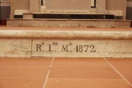 Incisione su marmo RIM 1872